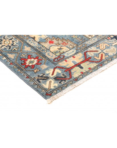Tappeto Kazak Afghanistan grigio giallo 125x179