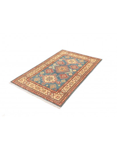 Tappeto Kazak Pakistan marrone grigio 98x150