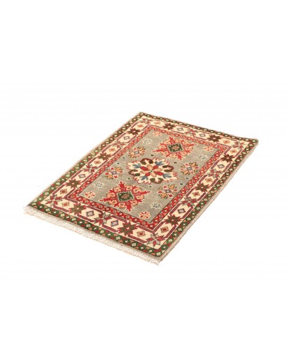 Tappeto Kazak Afghanistan marrone rosso 67x90