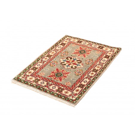 Tappeto Kazak Afghanistan marrone rosso 67x90