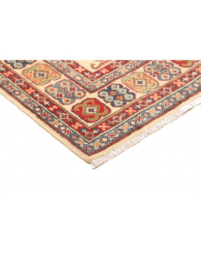 Tappeto Kazak Pakistan marrone giallo 147x210