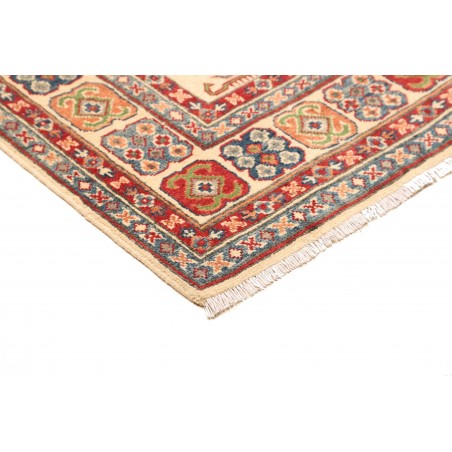 Tappeto Kazak Pakistan marrone giallo 147x210