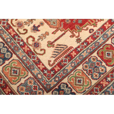 Tappeto Kazak Pakistan marrone giallo 147x210