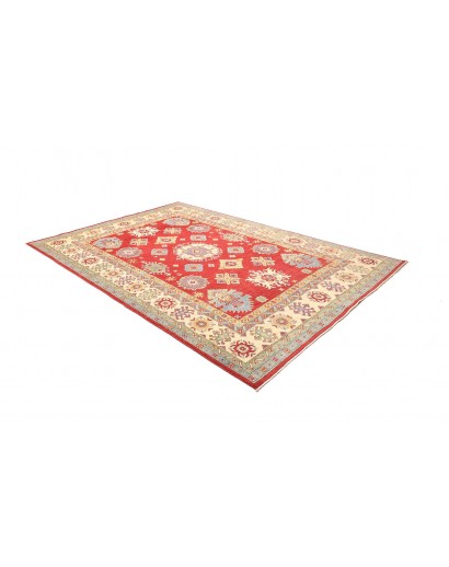 Tappeto Kazak Pakistan marrone giallo 204x297
