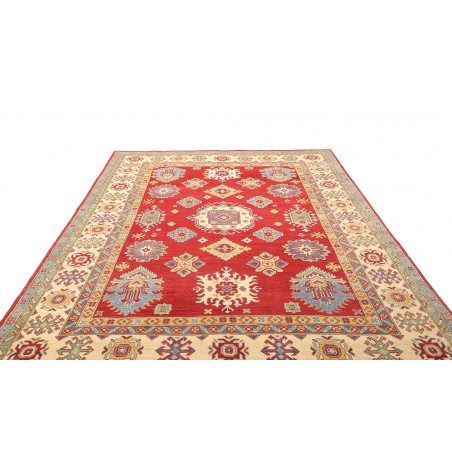 Tappeto Kazak Pakistan marrone giallo 204x297