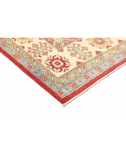 Tappeto Kazak Pakistan marrone giallo 204x297
