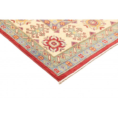 Tappeto Kazak Pakistan marrone giallo 204x297
