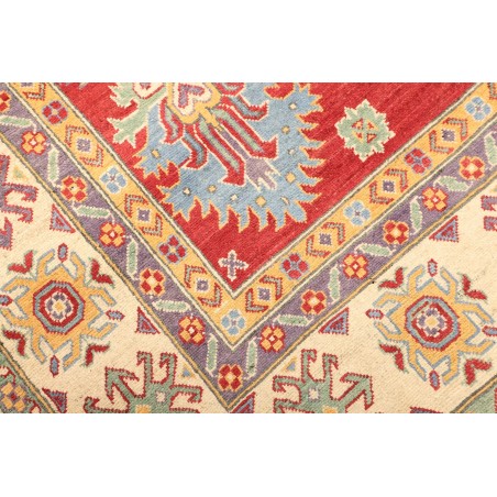 Tappeto Kazak Pakistan marrone giallo 204x297