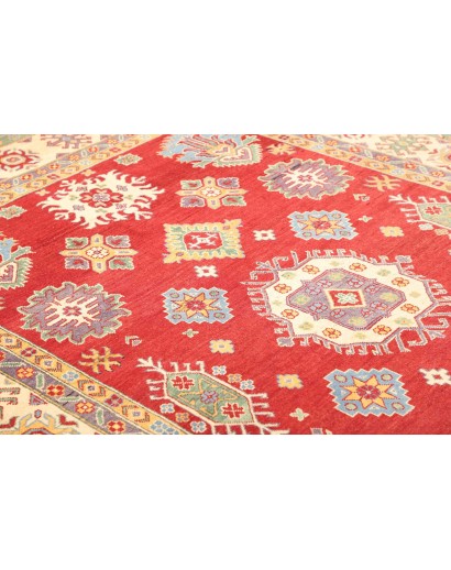 Tappeto Kazak Pakistan marrone giallo 204x297