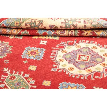 Tappeto Kazak Pakistan marrone giallo 204x297