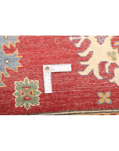 Tappeto Kazak Pakistan marrone giallo 204x297