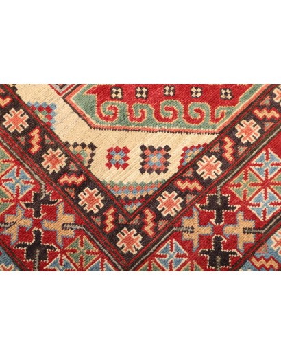 Tappeto Kazak Pakistan marrone rosso 157x201