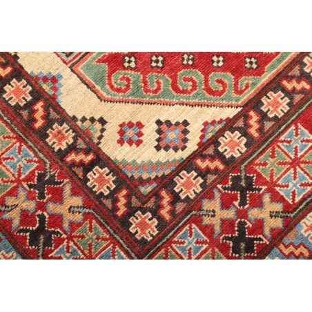 Tappeto Kazak Pakistan marrone rosso 157x201