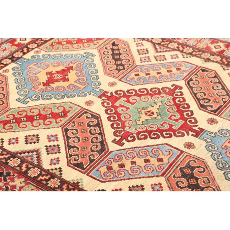 Tappeto Kazak Pakistan marrone rosso 157x201