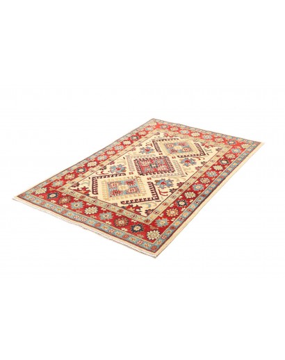 Tappeto Kazak Pakistan giallo rosso 101x152