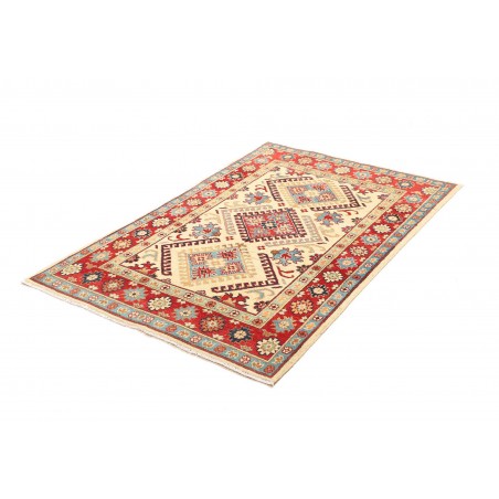 Tappeto Kazak Pakistan giallo rosso 101x152