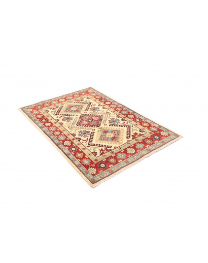 Tappeto Kazak Pakistan giallo rosso 101x152