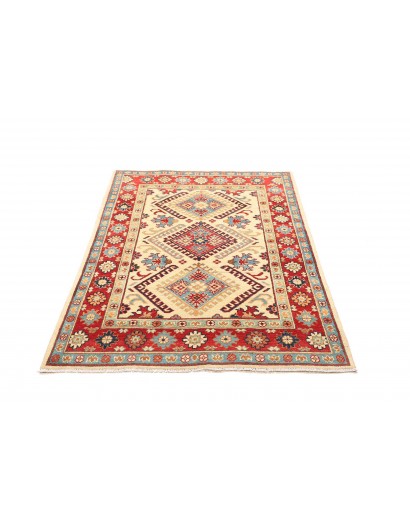 Tappeto Kazak Pakistan giallo rosso 101x152