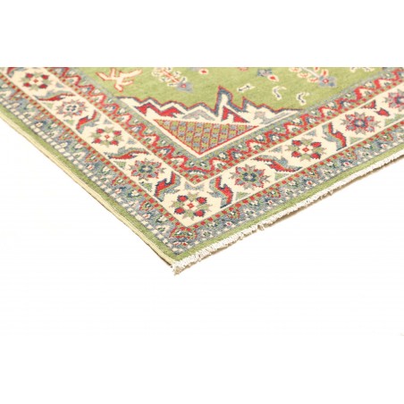 Tappeto Kazak Afghanistan azzurro rosso 97x152