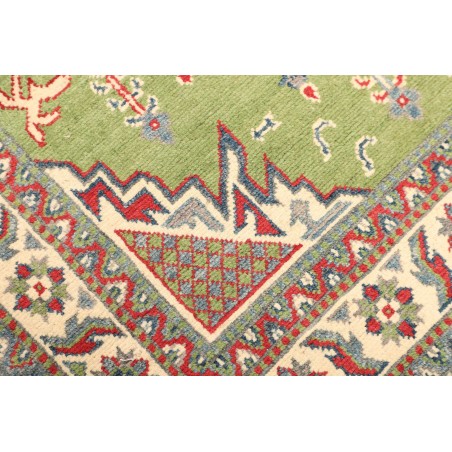Tappeto Kazak Afghanistan azzurro rosso 97x152