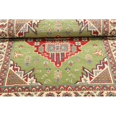 Tappeto Kazak Afghanistan azzurro rosso 97x152