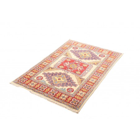 Tappeto Kazak Pakistan beige rosso 84x120
