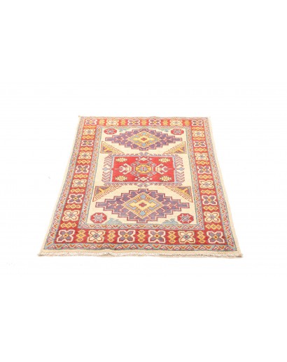 Tappeto Kazak Pakistan beige rosso 84x120