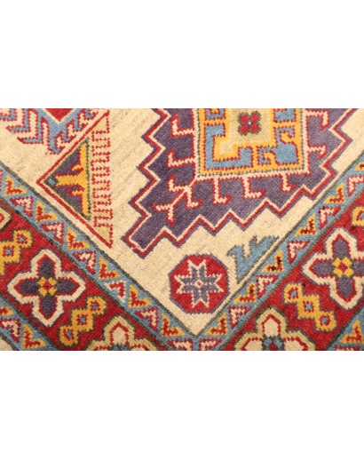 Tappeto Kazak Pakistan beige rosso 84x120
