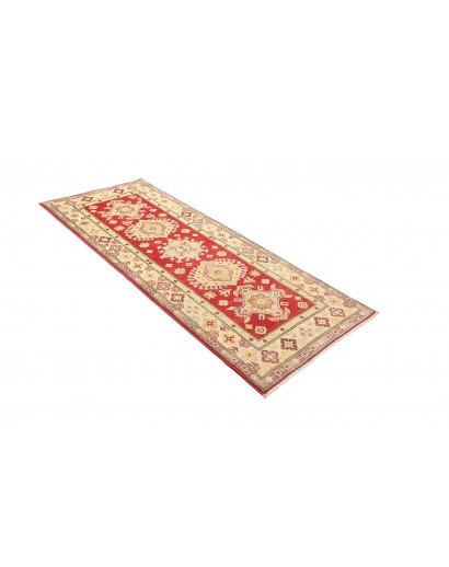Tappeto Kazak Pakistan giallo marrone 82x203