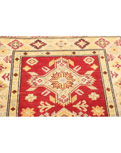 Tappeto Kazak Pakistan giallo marrone 82x203