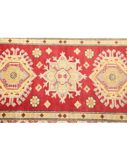 Tappeto Kazak Pakistan giallo marrone 82x203