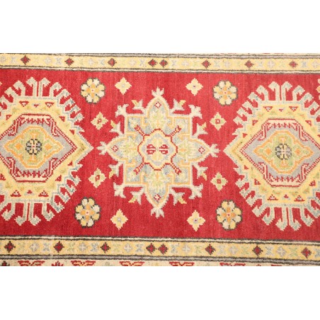 Tappeto Kazak Pakistan giallo marrone 82x203