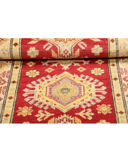 Tappeto Kazak Pakistan giallo marrone 82x203