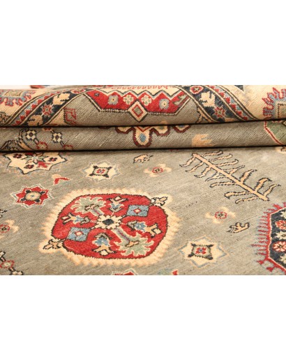 Tappeto Kazak Afghanistan marrone 201x297