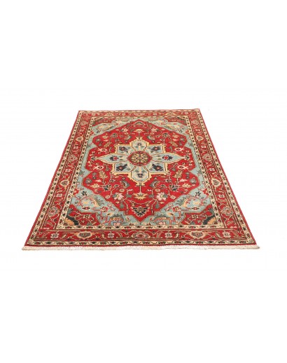Tappeto Zigler Pakistan marrone rosso 120x173