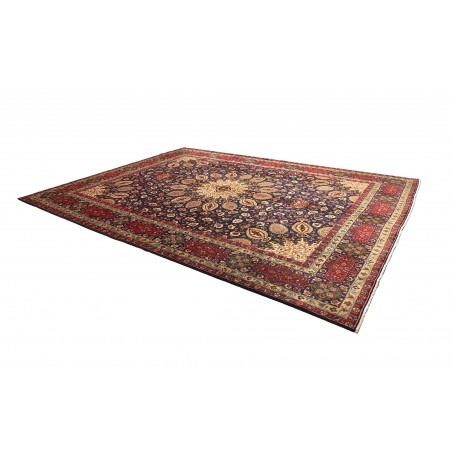 Tappeto Tabriz Persia marrone grigio 300x395