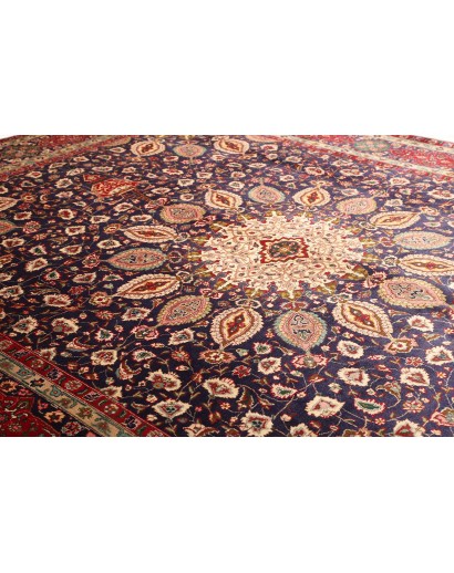 Tappeto Tabriz Persia marrone grigio 300x395