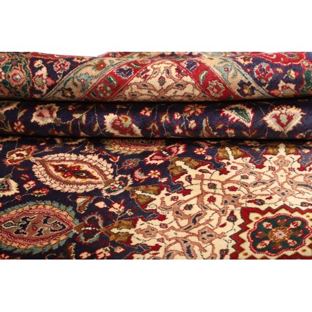 Tappeto Tabriz Persia marrone grigio 300x395