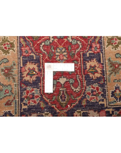 Tappeto Tabriz Persia marrone grigio 300x395