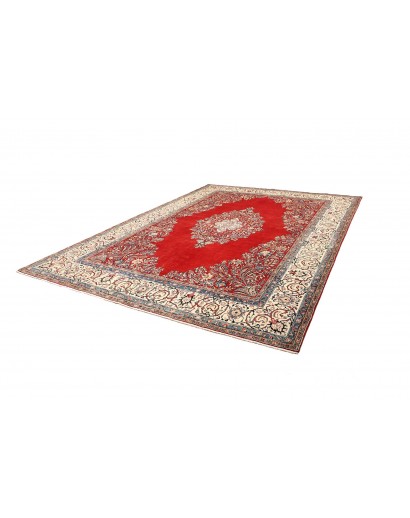Tappeto Sarough Persia beige rosso 267x368