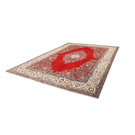 Tappeto Sarough Persia beige rosso 267x368