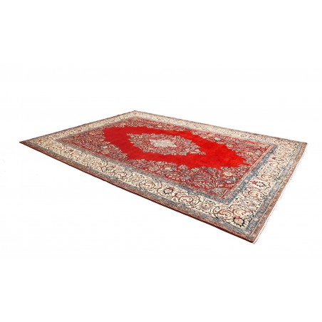 Tappeto Sarough Persia beige rosso 267x368