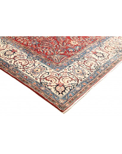 Tappeto Sarough Persia beige rosso 267x368
