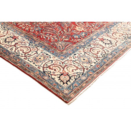 Tappeto Sarough Persia beige rosso 267x368