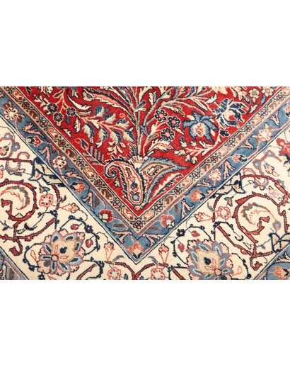 Tappeto Sarough Persia beige rosso 267x368