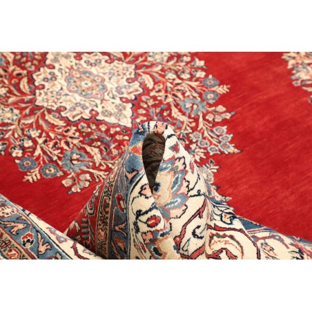 Tappeto Sarough Persia beige rosso 267x368