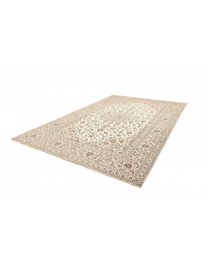 Tappeto Kashan Persia bianco marrone 250x365