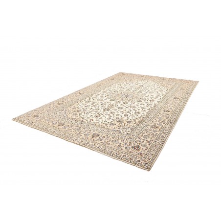 Tappeto Kashan Persia bianco marrone 250x365