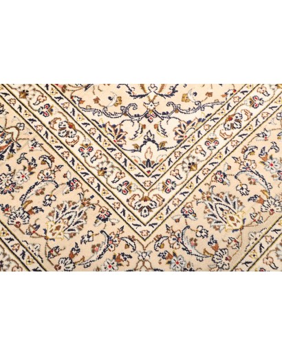 Tappeto Kashan Persia bianco marrone 250x365