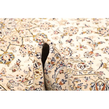Tappeto Kashan Persia bianco marrone 250x365